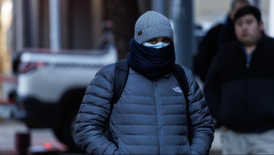 Santiago anotó su mañana más fría del 2026: Este sector de la RM llegó a -7,1 °C