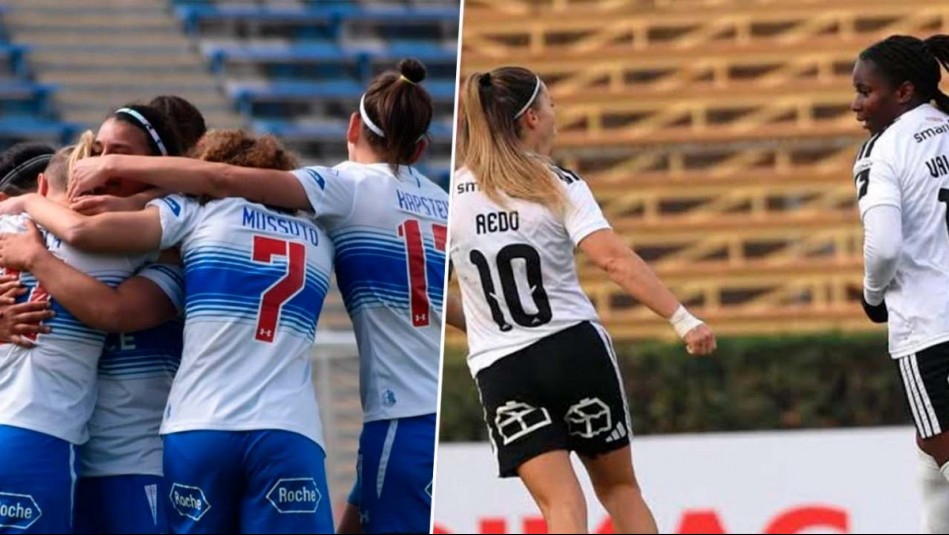 Disputa del liderato por Mega 2: Colo-Colo y Universidad Católica se enfrentan en la liga femenina