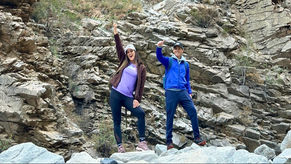 Melina Noto y Gustavo Huerta exploraron la Cascada Sophia en nuevo capítulo de 'La Ruta Perfecta' en De Paseo