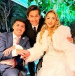 ¡Fue parte de una historia de amor! Rafael Araneda participó de un especial matrimonio compuesto por dos pacientes de la Teletón.