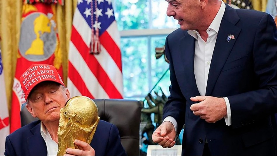 'Pedí una revisión a la FIFA': Donald Trump reconoce que llamó a Infantino para suspender roja de Balogun
