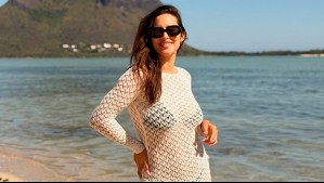 ¿Cábala? Hija de Meli Noto y Pangal Andrade se roba miradas con tierna postal alentando a Argentina