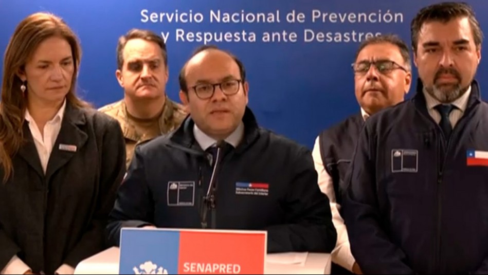 Gobierno descarta Estado de Excepción por lluvias en Corral: Estas son las regiones más afectadas
