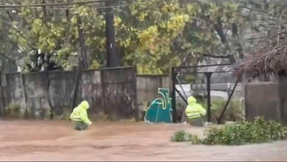 Piden declarar zona de catástrofe en Corral por graves estragos del sistema frontal
