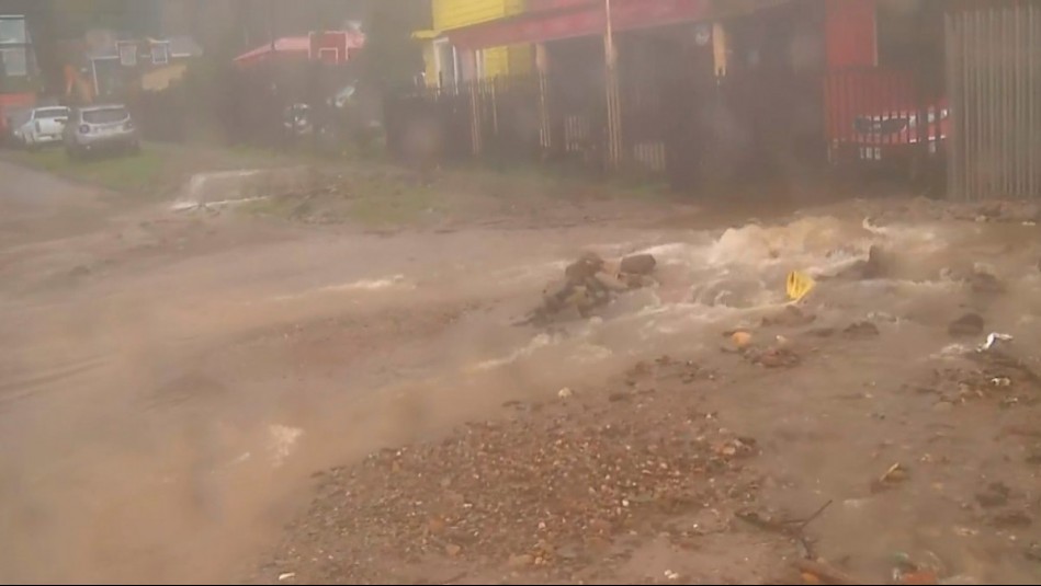 376 milímetros en solo 36 horas: Revelan impactante cifra de lluvia caída en Corral por sistema frontal