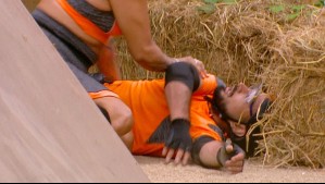Fernanda Brown intentó ayudarlo: Chris Peral colapsó y cayó al suelo tras intensa prueba de salvación
