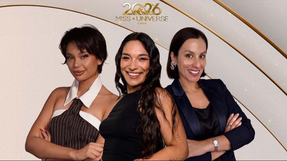 Con una exreina de belleza y una experta en moda: Así será el react digital del Miss Universo Chile 2026