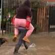 Mira acá la compleja situación que se vive en Linares por fuertes lluvias.