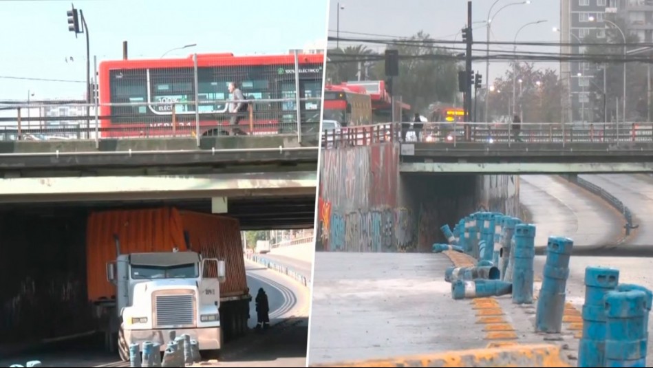 A tres meses de accidente de camión: Paso bajo nivel de Departamental permanece cerrado