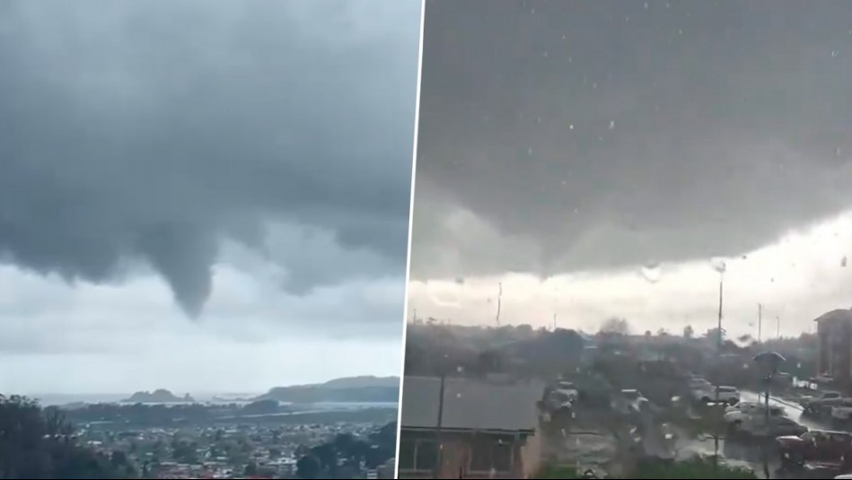 Histórico sistema frontal: Advierten probabilidad de tornados y trombas marinas en este sector