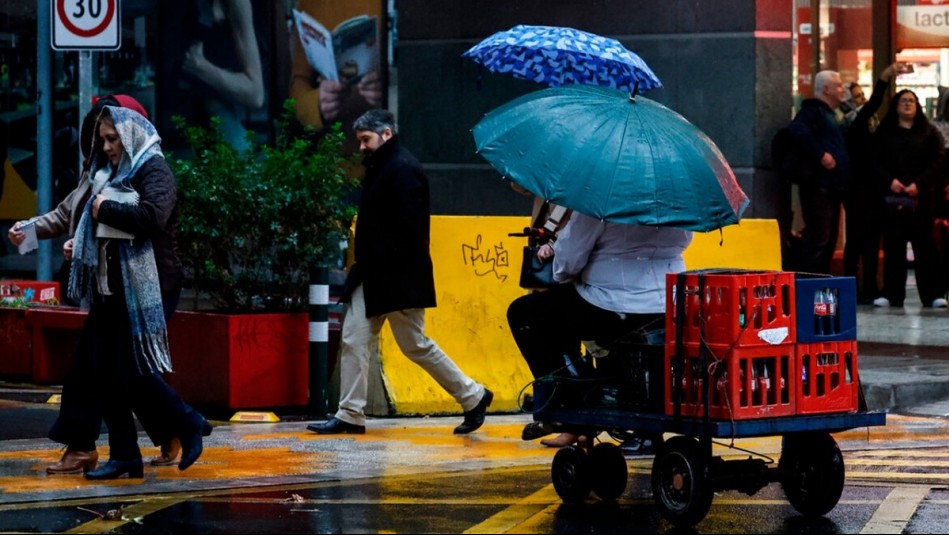 'Se está adelantando': Intenso sistema frontal llegará antes de lo proyectado a la zona central