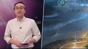 'Durante toda la jornada del viernes': Alertan por trombas marinas en la Región del Maule y Ñuble