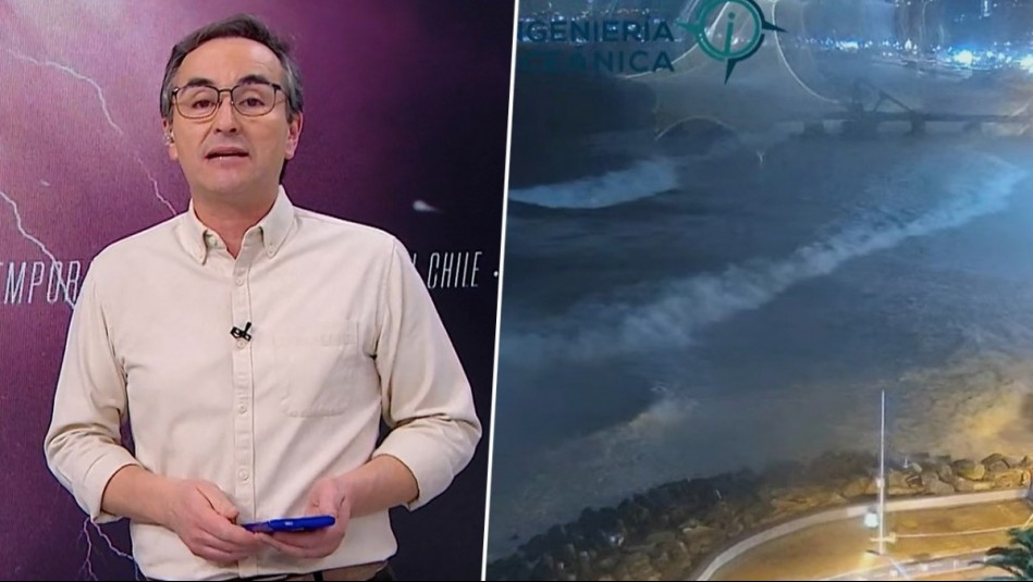 'Durante toda la jornada del viernes': Alertan por trombas marinas en la Región del Maule y Ñuble