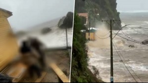 Quedaron aislados: Patrulla marítima de la Armada logró rescatar a familia completa en Caleta Tumbes