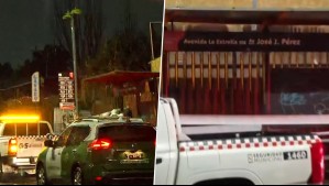 Hombre muere en medio del temporal en Cerro Navia: Habría sido electrocutado por poste intervenido