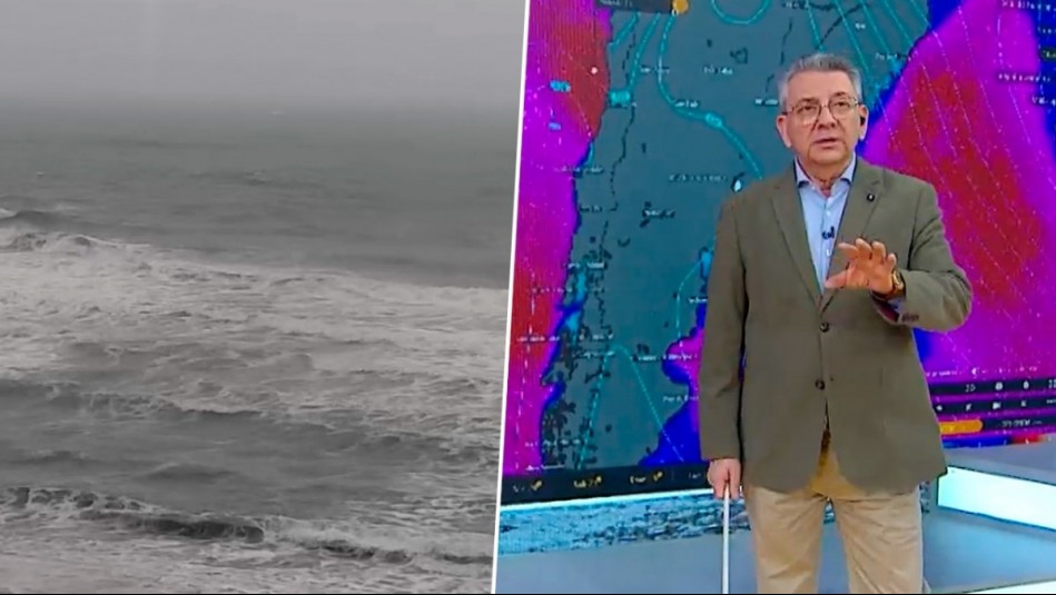 Marejadas con olas de hasta 4 metros: Jaime Leyton advierte sobre fenómeno que afecta la costa chilena