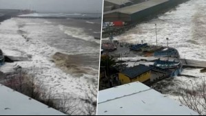 ¿Qué es el 'meteotsunami'? El fenómeno oceánico que provocó las enormes marejadas en la Región del Biobío