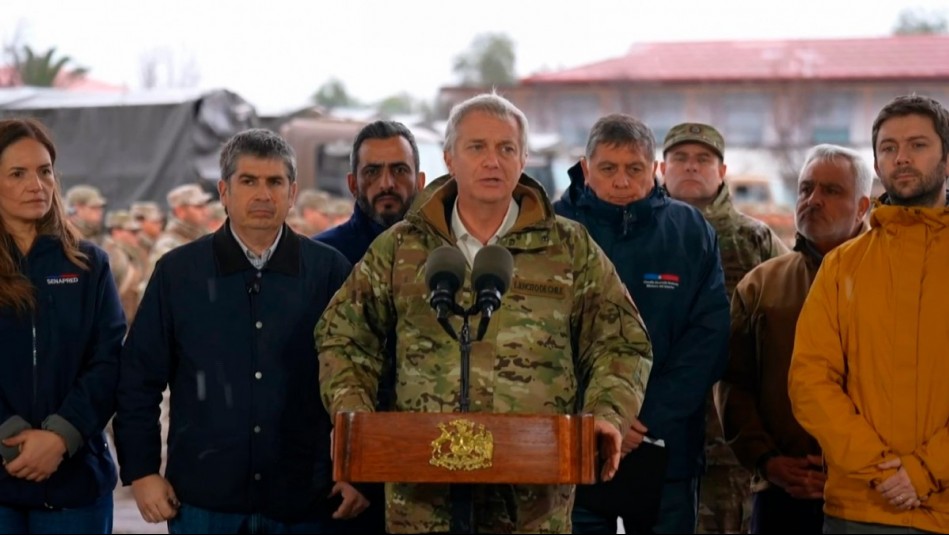 'Lo estamos analizando hora a hora': Presidente Kast aborda posible Estado de Emergencia por temporal