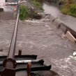 Revisa acá las imágenes que muestran importante aumento del caudal de canal Santa Marta.
