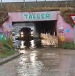 En una nueva entrega de Mucho Gusto, pudimos ser testigos de un paso bajo nivel colapsado en la comuna de Curacaví.