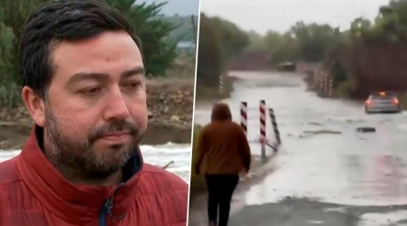 "Gracias a Dios pudimos romper el vidrio y salir": Impactante escape de hermanos de auto arrastrado por río