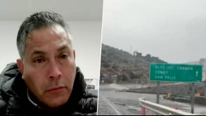 'Están pidiendo llegar con equipos de rescate': Alcalde de Alto del Carmen por búsqueda de criancera