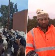 En directo desde La Serena, Mucho Gusto conoció la historia de Armando, quien producto de la inundación de las tierras de pastoreo de sus cabras, tuvo que resguardarse con su rebaño de 200 animales en una casa abandonada.