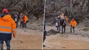 Emotivo reencuentro: Así fue el momento en el que hallan a vecina desaparecida en Canto de Agua