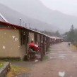 La nieve llegó hasta el sector Alto del Carmen, que se ubica en la provincia de Huasco, zona hasta la que llegó el periodista Gonzalo Ramírez.