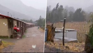 Nevazón sorprendió en Alto del Carmen y aumentó la preocupación por el caudal de los ríos