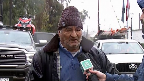 'Si llegó está bien, pero si no...': Padre de hombre desaparecido en Cajón del Maipo entrega su versión