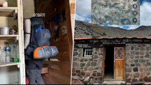 Así es por dentro el refugio donde sobrevivieron los tres desaparecidos en el Cajón del Maipo