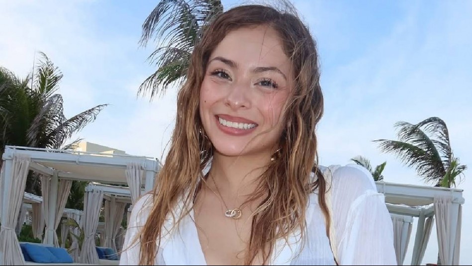 El detalle más comentado en las fotos de Skarleth Labra en las playas de Cancún: 'Con la mejor compañía'