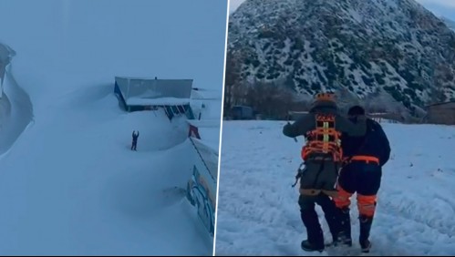 Video muestra rescate de los tres desaparecidos en el Cajón del Maipo