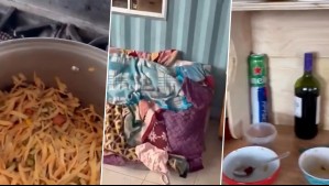 Olla con fideos, pisco y vino: Así quedó el refugio tras rescate de los tres desaparecidos del Cajón del Maipo