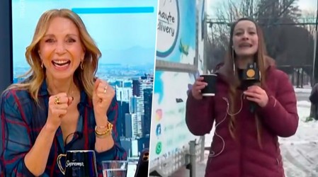 "Yo te conozco": La inesperada confesión de reportera que emocionó a Karen Doggenweiler en vivo