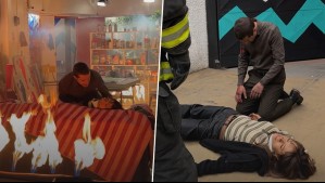 'Cada vez más malo': Así se grabó el ataque incendiario contra Karina en El Jardín de Olivia
