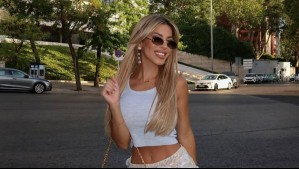 Elegante y sensual con una gabardina: Oriana Marzoli se despide del invierno en Chile con este look