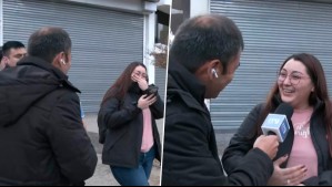 Quiso pasar desapercibida y terminó saliendo en la tele: La inesperada reacción de joven que hizo reír en MG