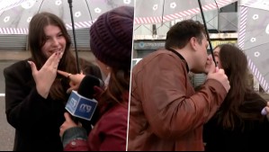 'Quedé en shock': El romántico momento que vivió una pareja de turistas brasileños durante su viaje por Chile