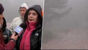 Sin luz, sin agua y con caminos destruidos: Vecinos de Laguna Verde que deben caminar hasta 8 kilómetros