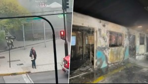 ¿Qué provocó el incendio del tren en estación Santa Isabel? Metro de Santiago entrega nuevos antecedentes