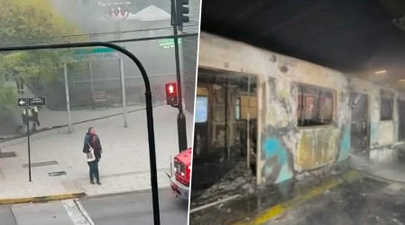 ¿Qué provocó el incendio del tren en estación Santa Isabel? Metro de Santiago entrega nuevos antecedentes