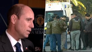 'Nuestro compromiso es investigarlo rápidamente': Ministro Arrau por asesinato de joven en Huechuraba
