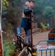Revisa acá el video que muestra peligrosa imprudencia de joven en Saltos del Laja.
