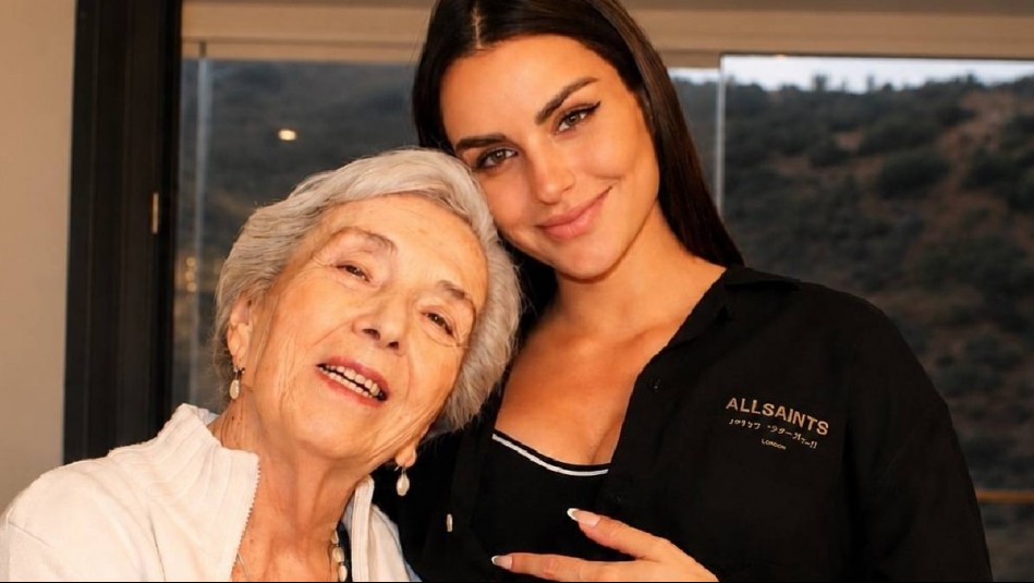 'Esta canción es para ti': El homenaje de Emilia Dides a su abuela a dos semanas de su partida