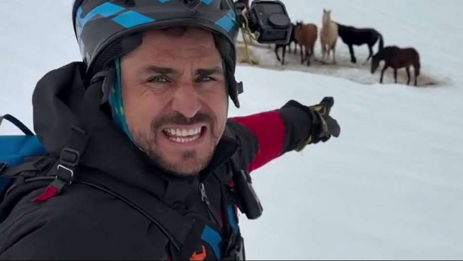 'Un acto de amor': Pangal Andrade emociona a sus fans tras complicado rescate en la nieve