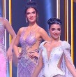 Esta noche se vivió uno de los momentos más esperados por el público, y es que el desfile de traje de gala partió con una oportunidad para que las candidatas eliminadas lucieran sus vestidos.