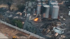 No es primera vez: Empresa química afectada por incendio en Quilicura registra tres siniestros previos