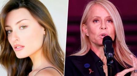 Recibió la bendición de la reina chilena: Así fue el encuentro de Dominga López con Cecilia Bolocco